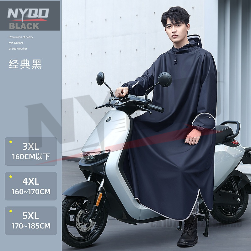 Cycling Gear For Women - Electric Motorcycle One-piece Single-piece Raincoat Men's