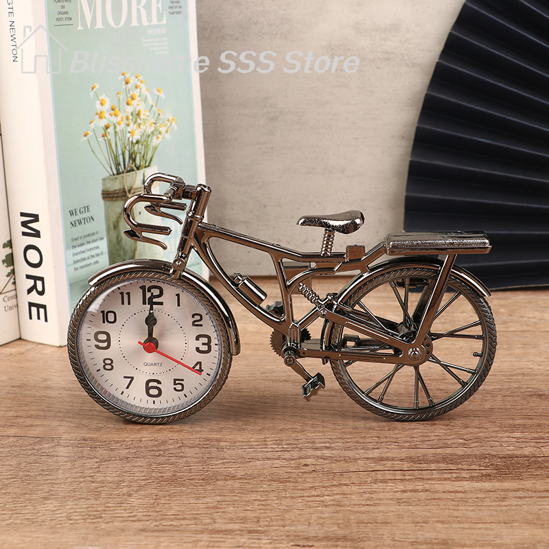 Vintage Cycling Gear - 【S】Vintage Arabic Numeral Bicycle Shape Creative