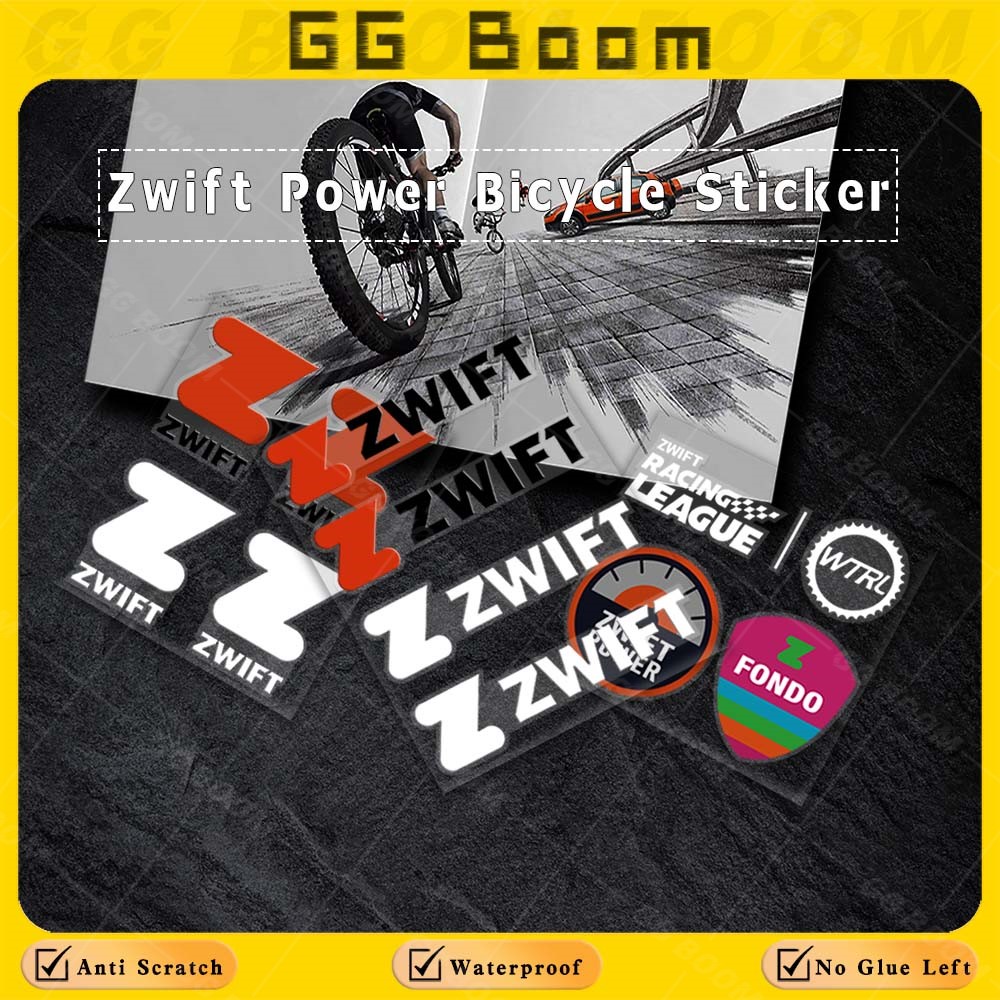 Cycling Zwift - Zwift Bicycle UV Sticker Refit Racing