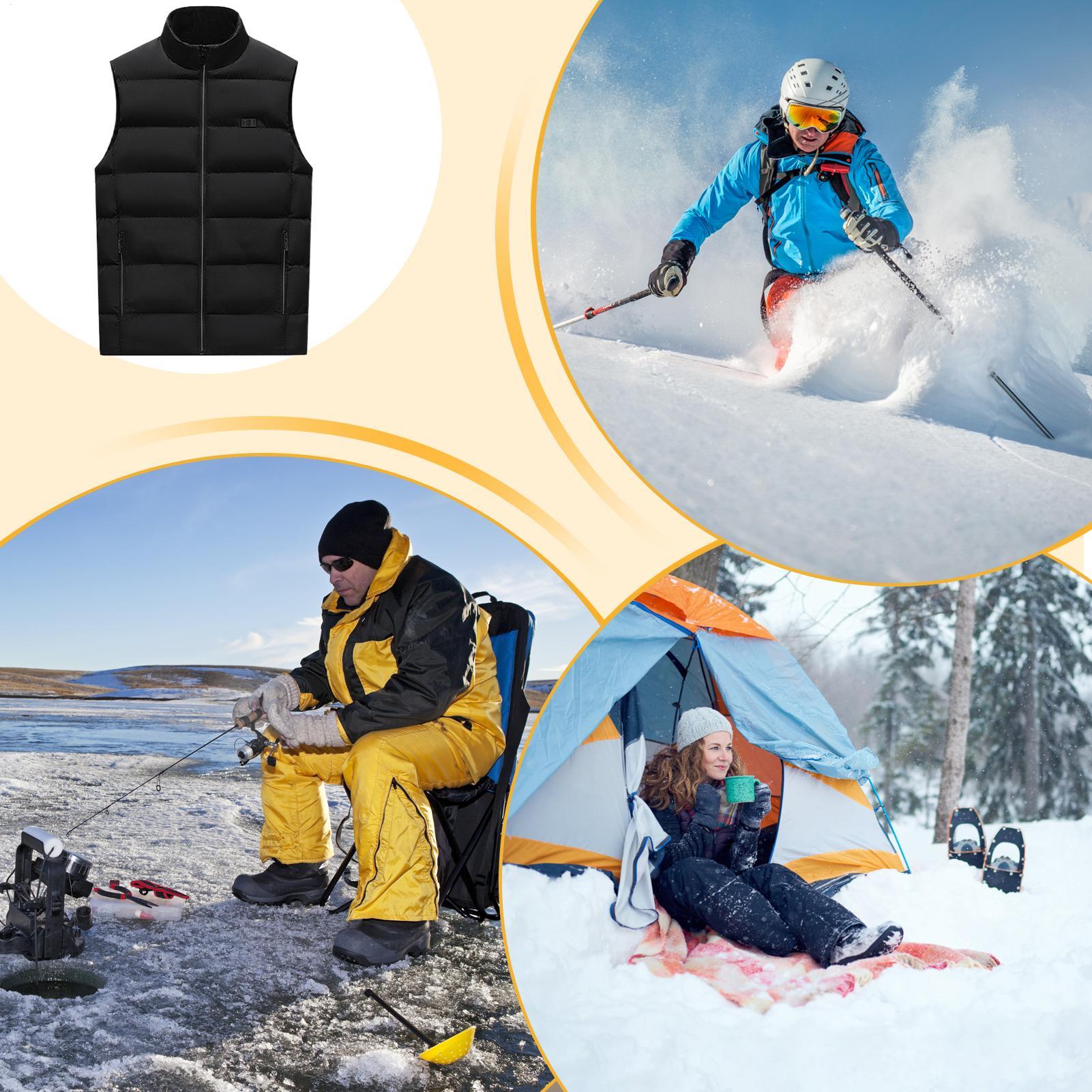 Winter Heated Vest Warm USB El - Cycling Gear Must Haves avis et prix
