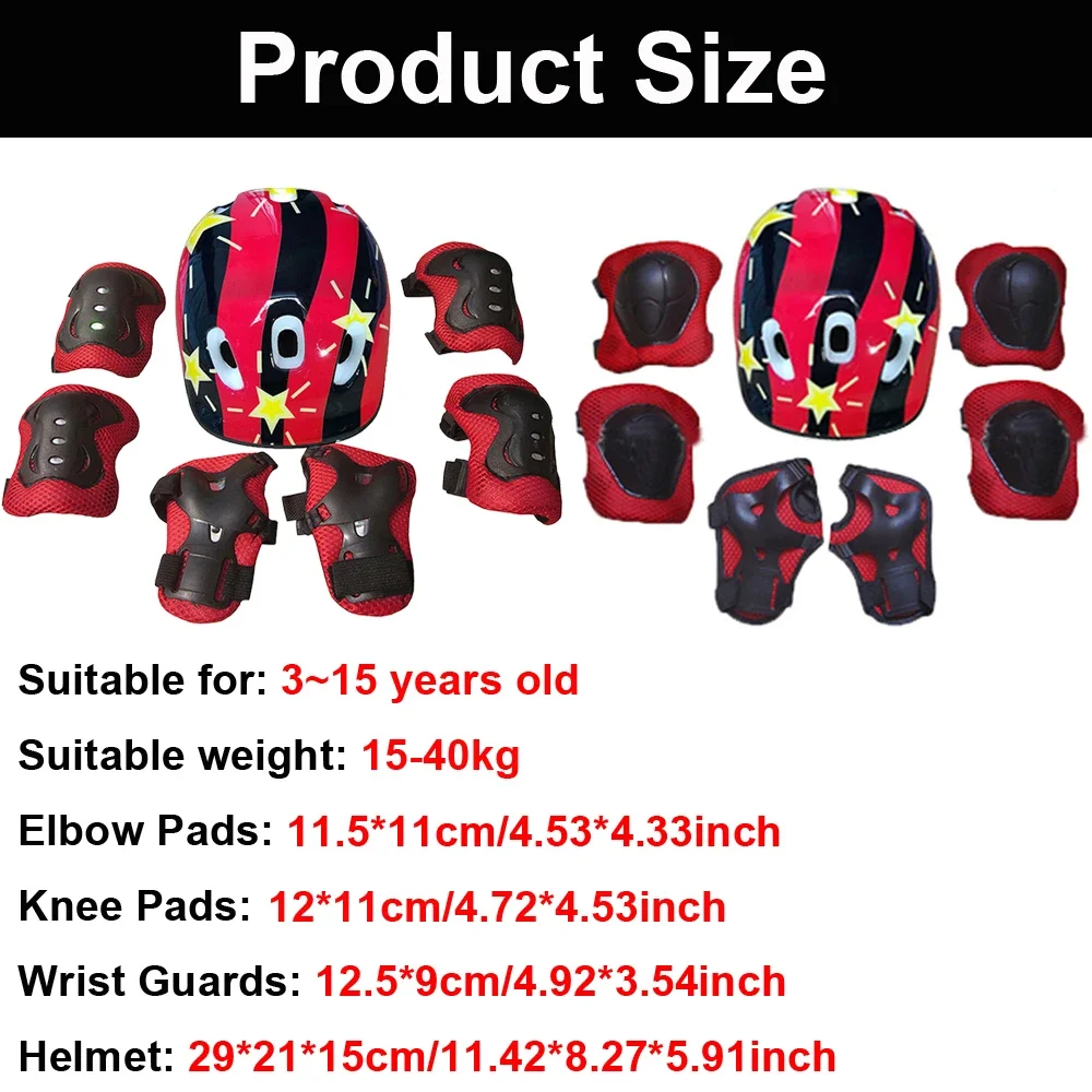 Adjustable Kids Helmet and Kne - Cycling Gear Helmet avis et prix