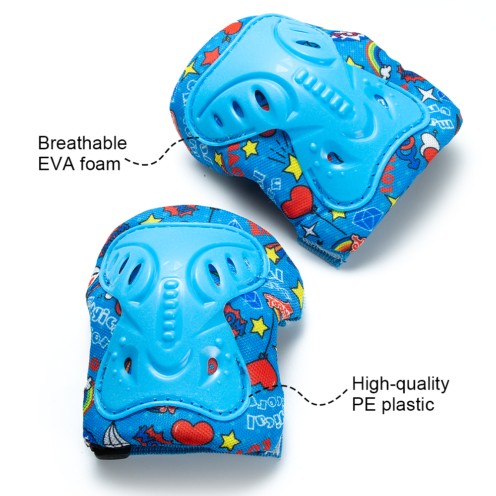 6Pcs Kids 3-10 Years Knee Pad  - Cycling Gear Of The Year avis et prix