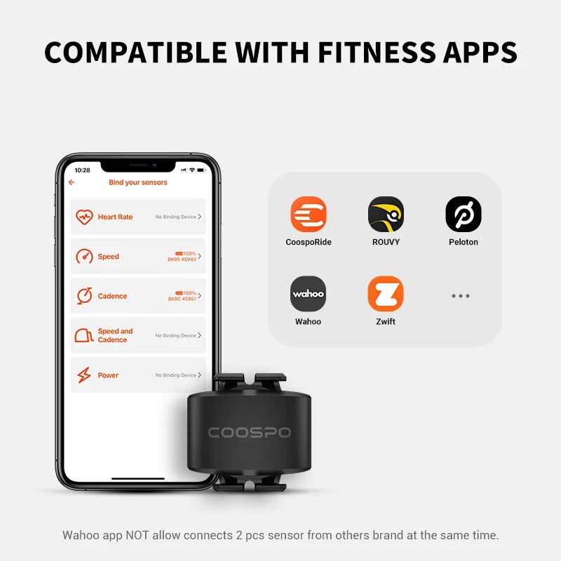 COOSPO BK9 Bike Speed/Cadence  - Cycling Zwift avis et prix
