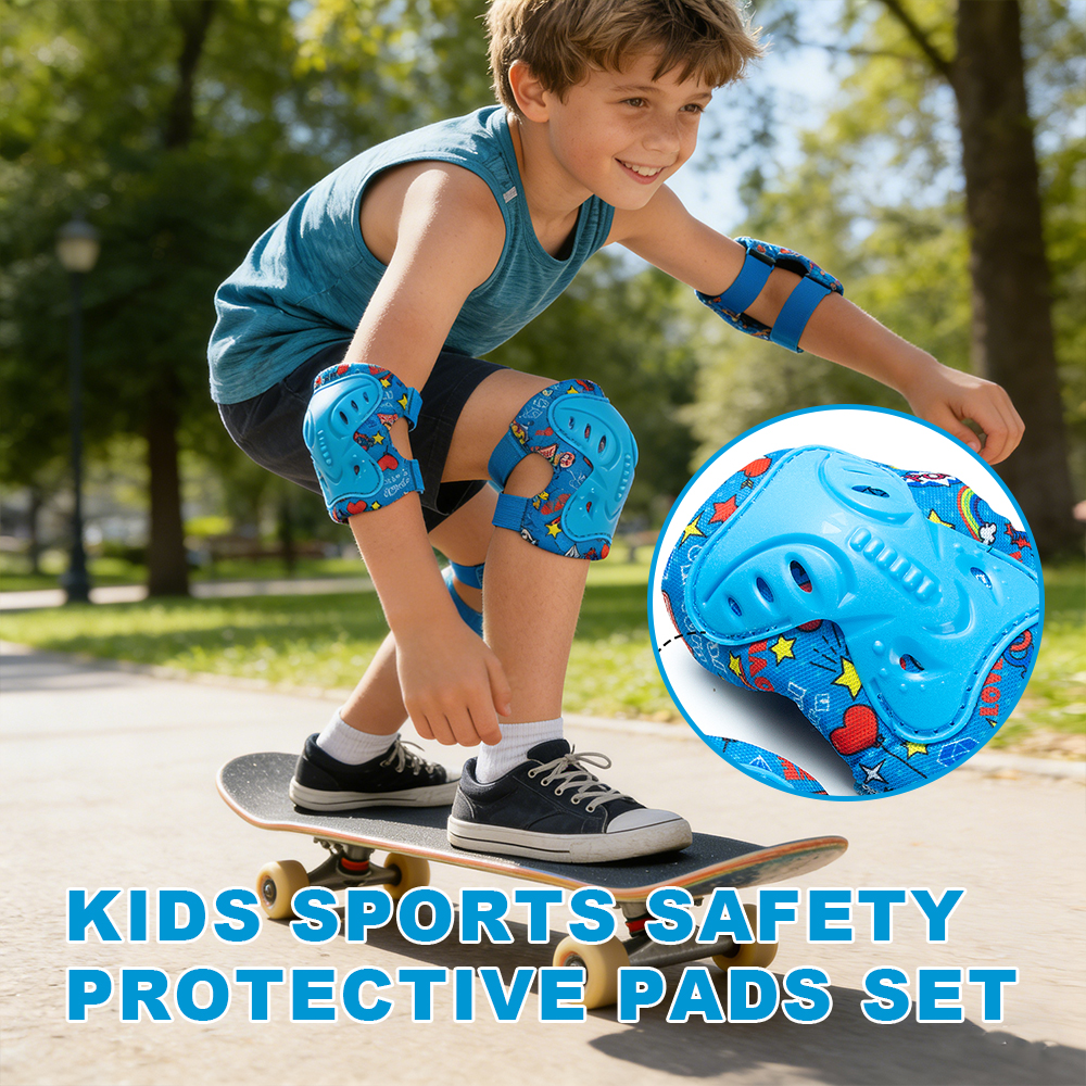 6Pcs/Set 3-12 Years Kids Prote - Cycling Gear Of The Year avis et prix