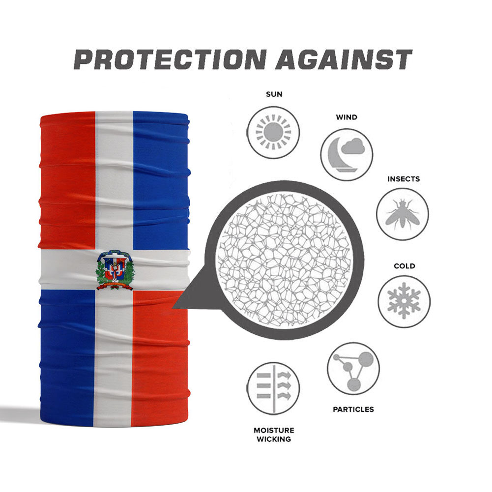 Dominica National Flag Bandana - Cycling Gear For Women avis et prix