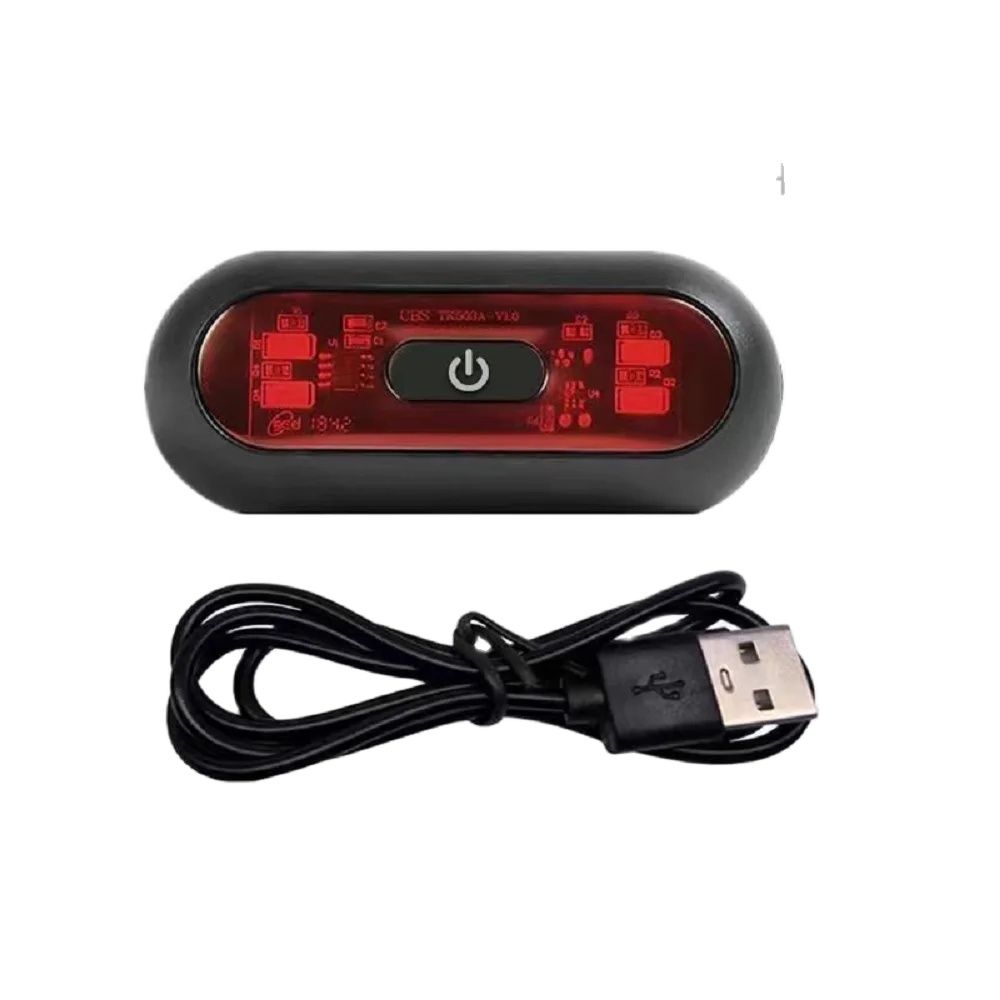 4 Lamp Beads Bicycle Helmet Le - Cycling Gear And Accessories avis et prix