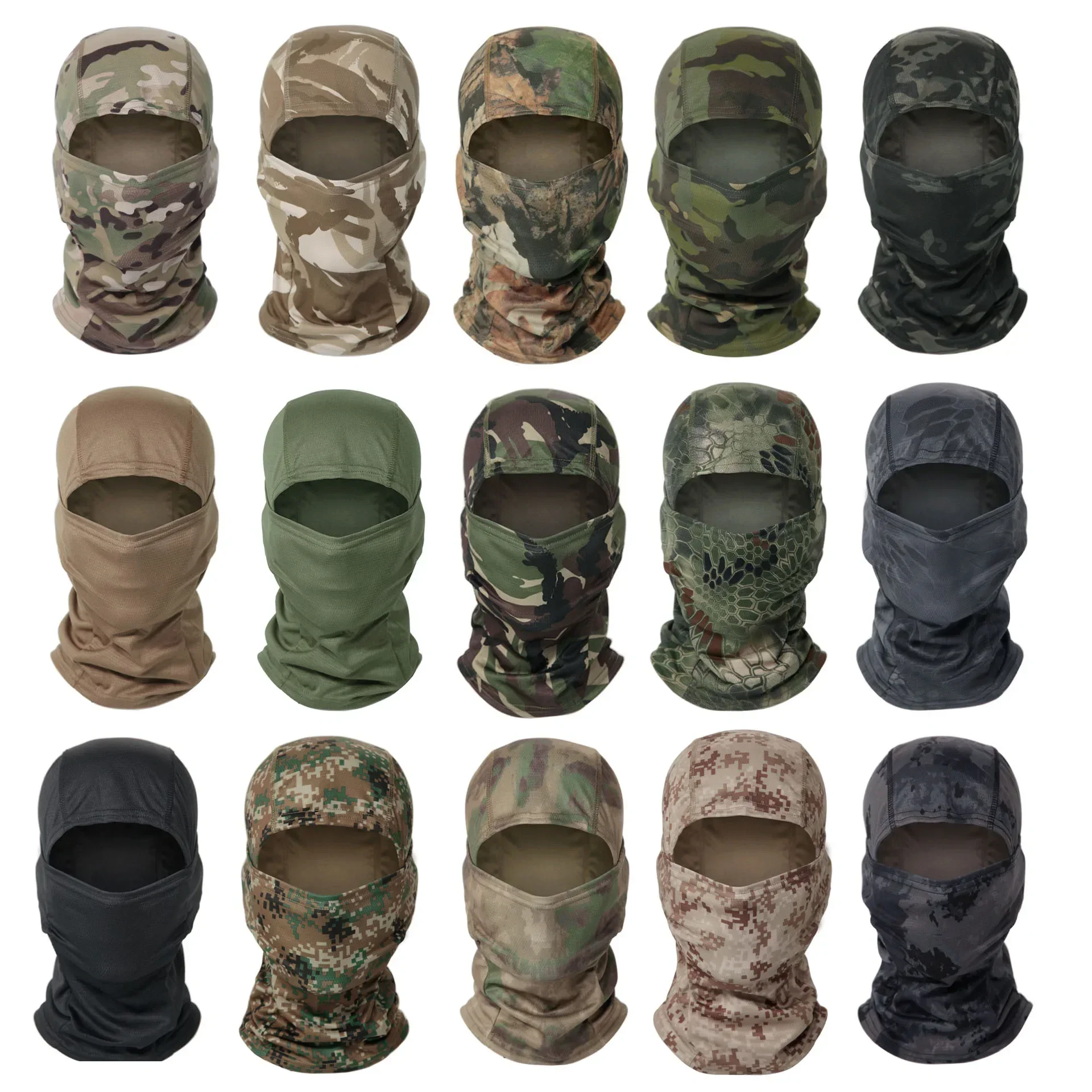 Tactical Camouflage Balaclava  - Cycling Gear And Accessories avis et prix