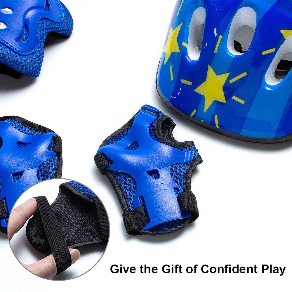 7Pcs/Set Kids Bike Helmet Pad  - Cycling Gear Helmet avis et prix