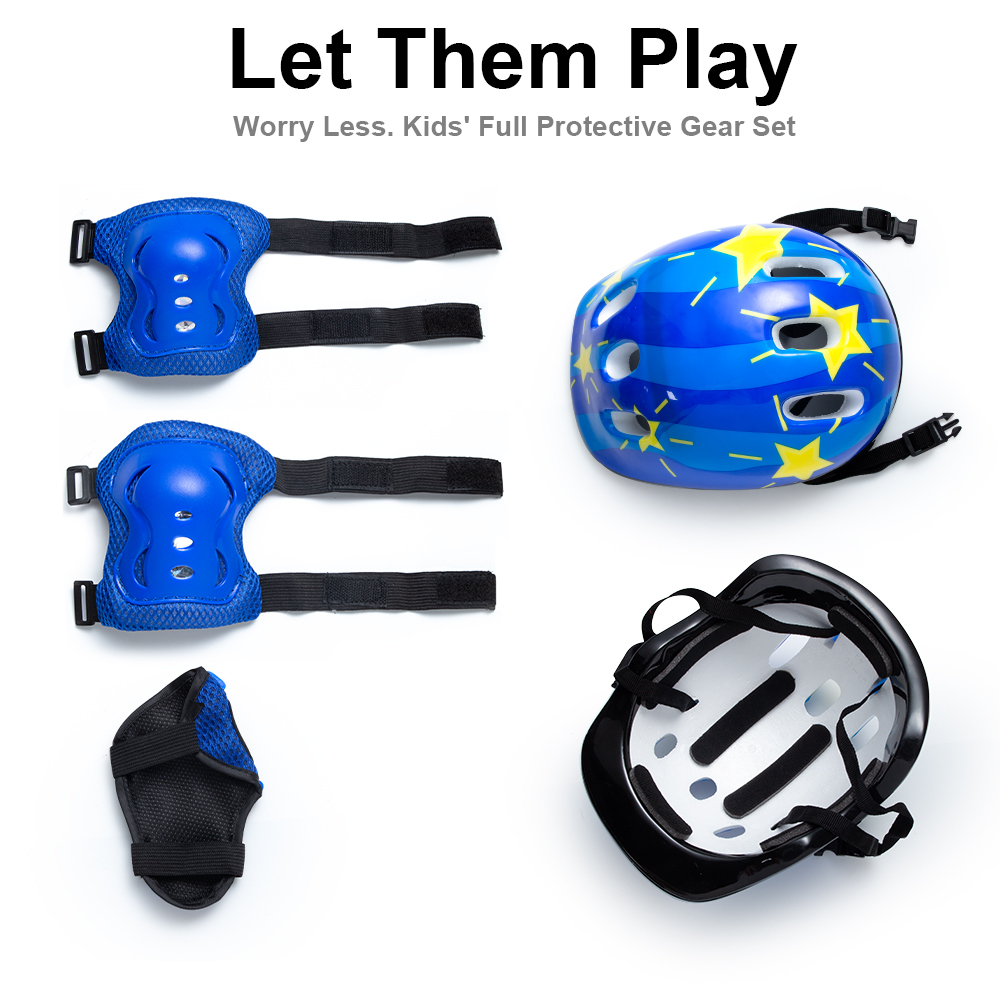 7Pcs/Set Kids Bike Helmet Pad  - Cycling Gear Helmet avis et prix
