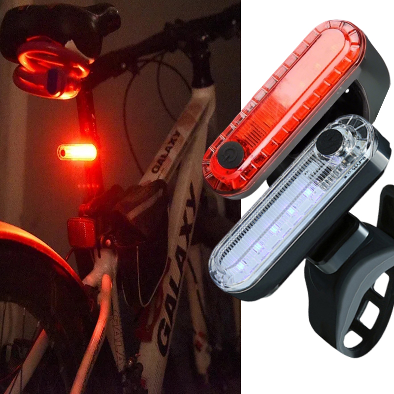 Bike Rear Tail Light USB Recha - Cycling Gear And Accessories avis et prix