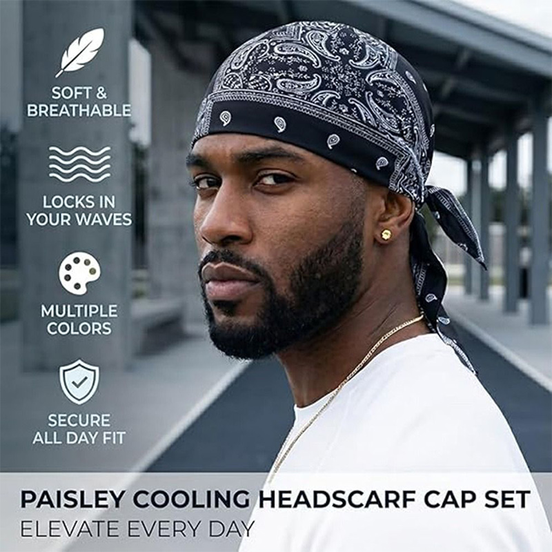Paisley Print Pirate Head Wrap - Cycling Gear And Accessories avis et prix