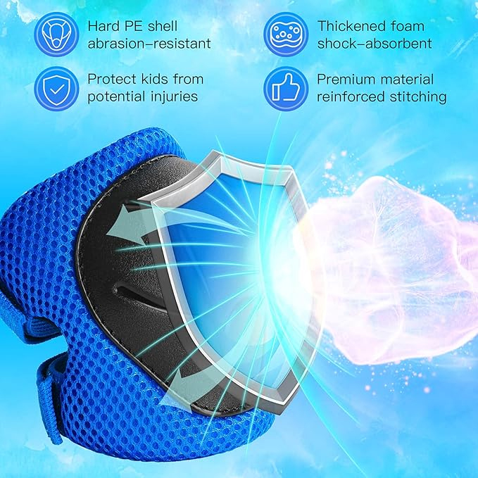 6PCS Kids Protective Gear Set  - Cycling Gear Of The Year avis et prix
