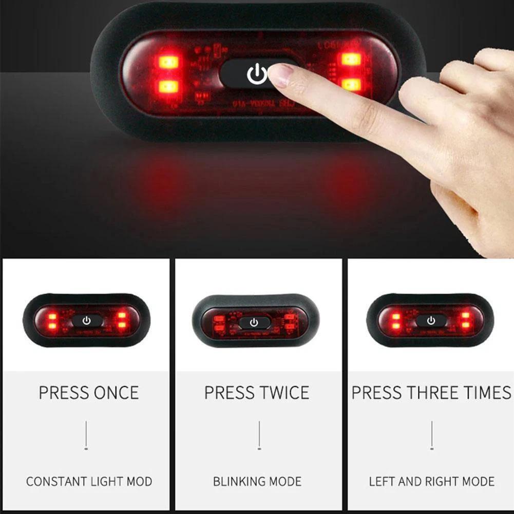 Upgrade 4 Lamp Beads Bicycle H - Cycling Gear And Accessories avis et prix