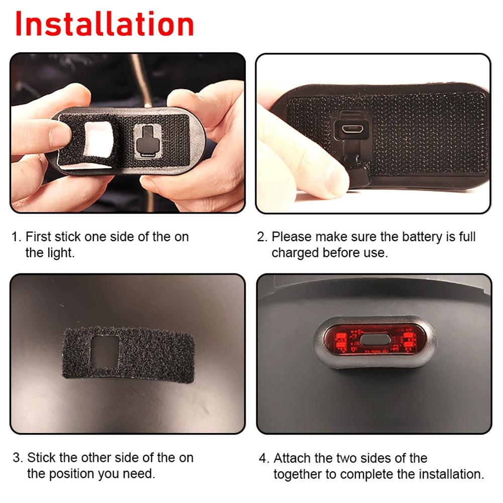 Upgrade 4 Lamp Beads Bicycle H - Cycling Gear And Accessories avis et prix