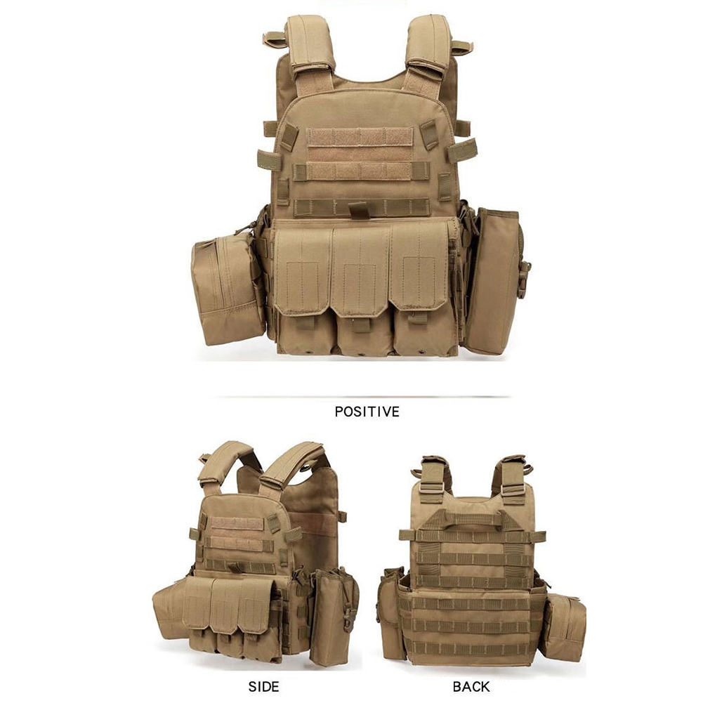 Camouflage Plate Carrier Vest  - Cycling Gear And Equipment avis et prix