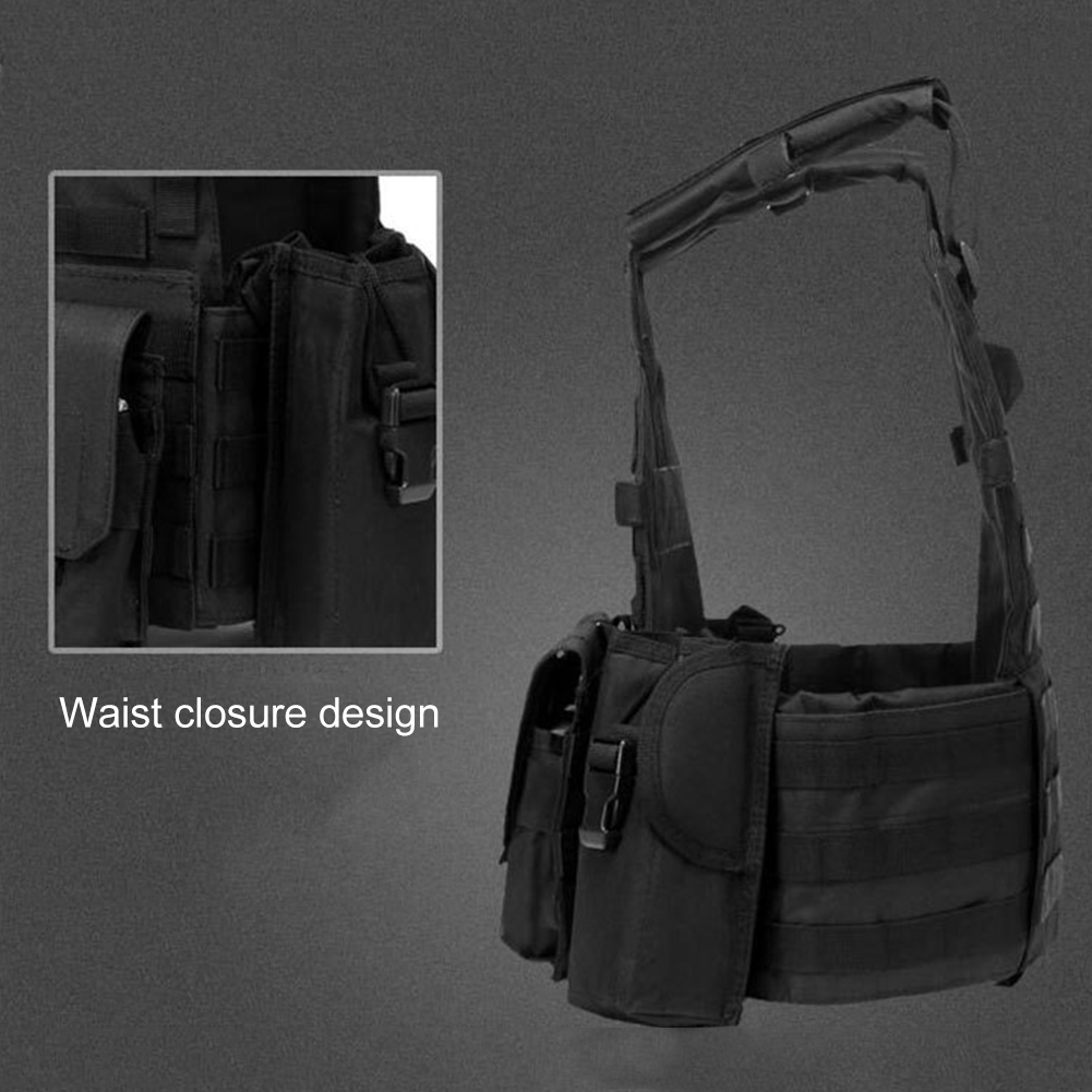 Camouflage Plate Carrier Vest  - Cycling Gear And Equipment avis et prix