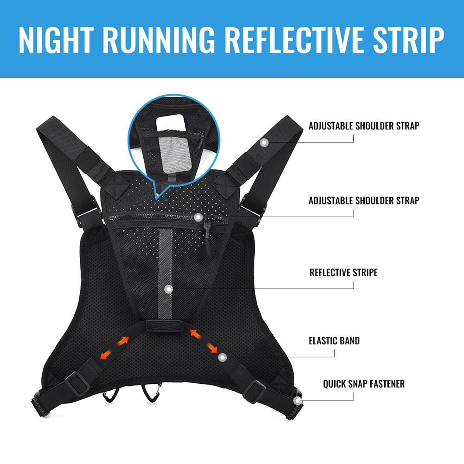 Running Chest Bag Running Vest - Cycling Gear Holder avis et prix