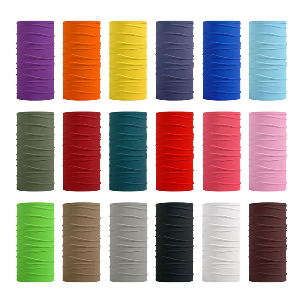 Seamless Solid Color Bandanas  - Cycling Gear For Women avis et prix