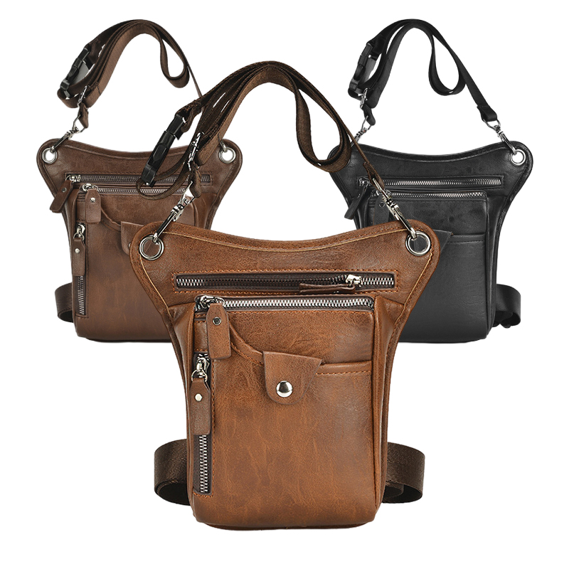 Vintage Pu Leather Waist Pack  - Vintage Cycling Gear avis et prix