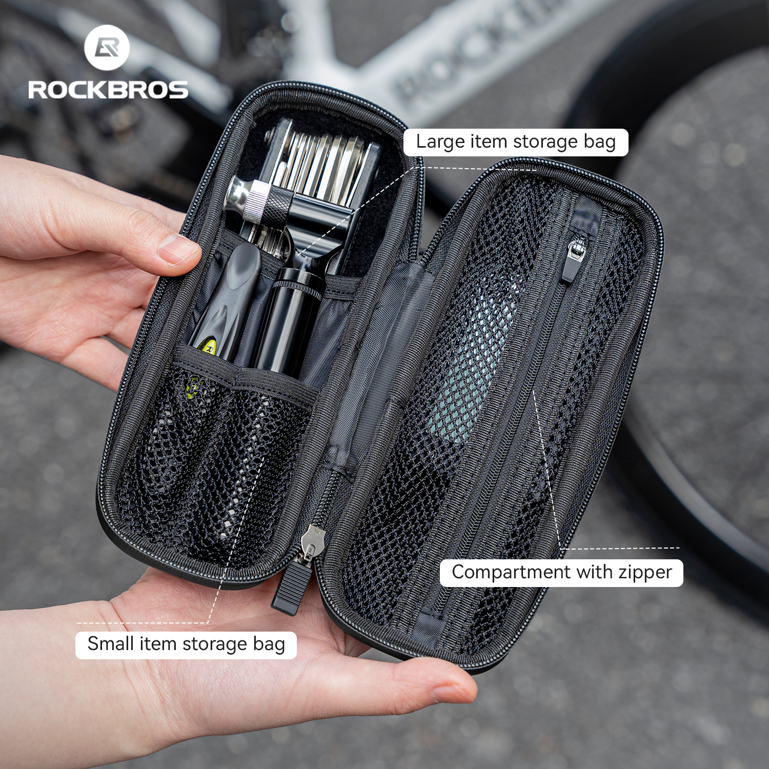 ROCKBROS Bicycle Tool Storage  - Cycling Gear Holder avis et prix