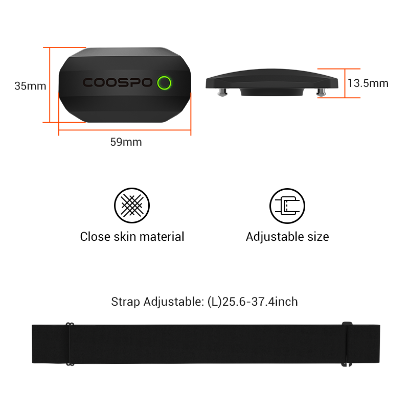 COOSPO H808S Heart Rate Sensor - Cycling Zwift avis et prix
