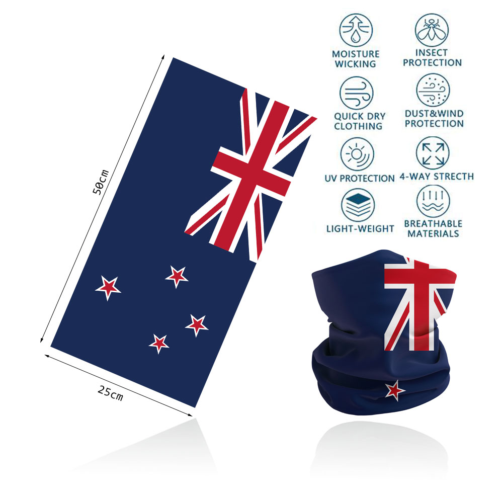 Oceania National Flags Face Ba - Cycling Gear Australia avis et prix